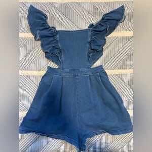 Flying Tomato Denim Romper